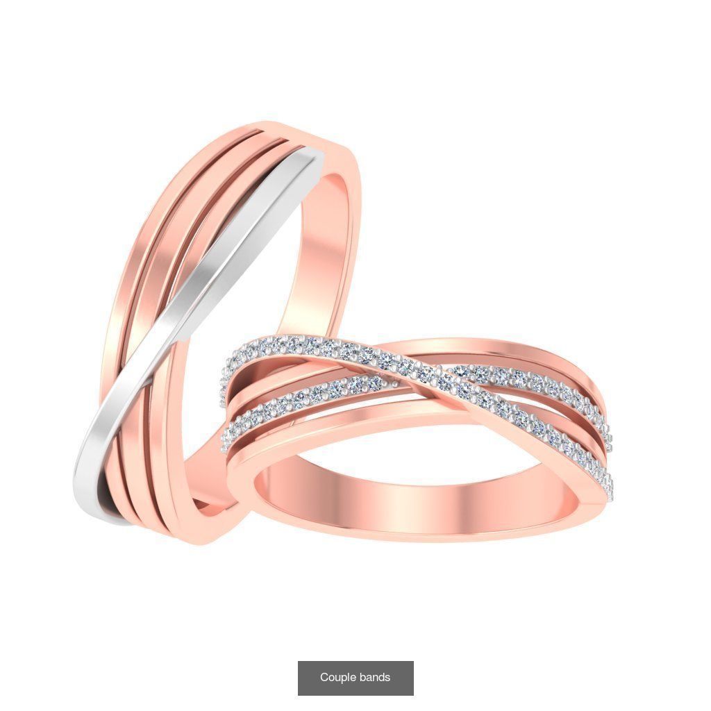 Pack 62 Couple Bands 3D Model Collection_47