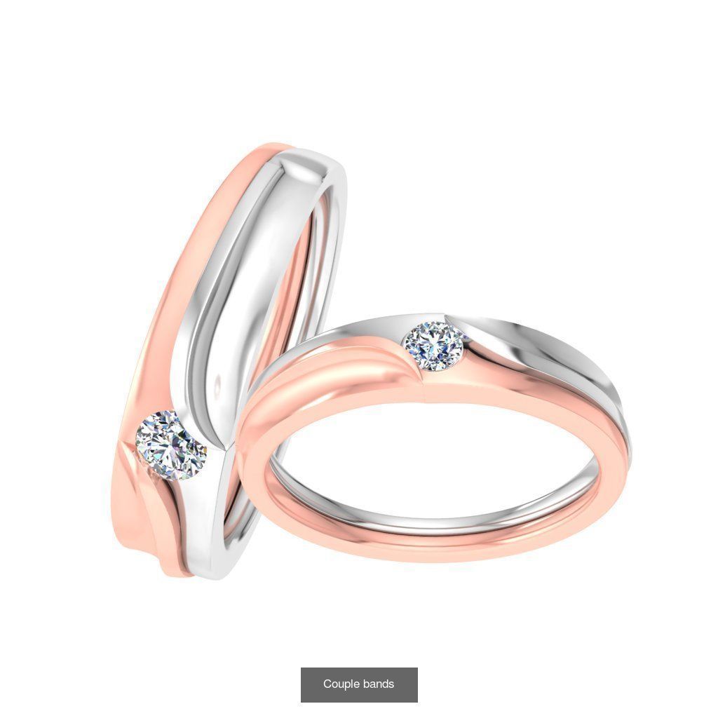 Pack 62 Couple Bands 3D Model Collection_42