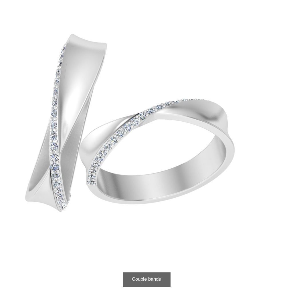 Pack 62 Couple Bands 3D Model Collection_62