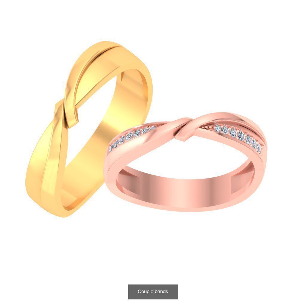 Pack 62 Couple Bands 3D Model Collection_56