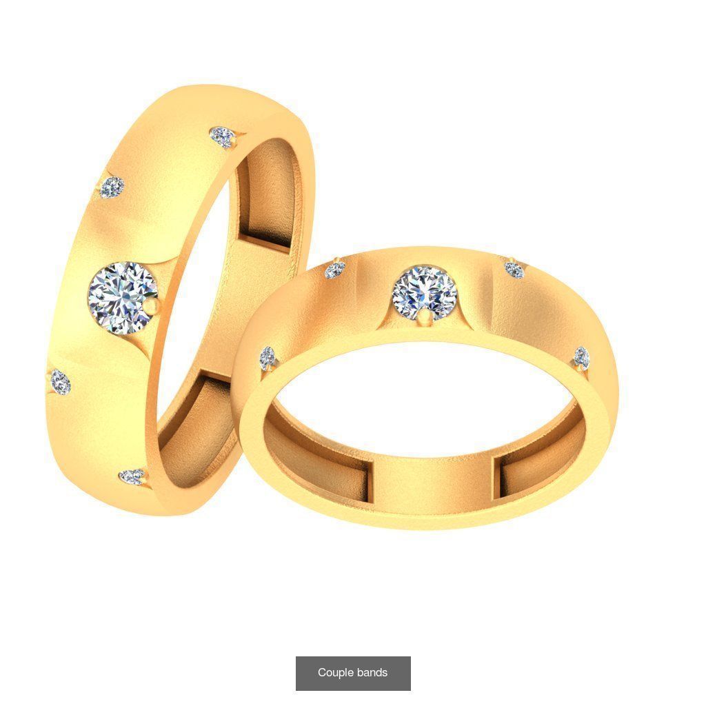 Pack 62 Couple Bands 3D Model Collection_21