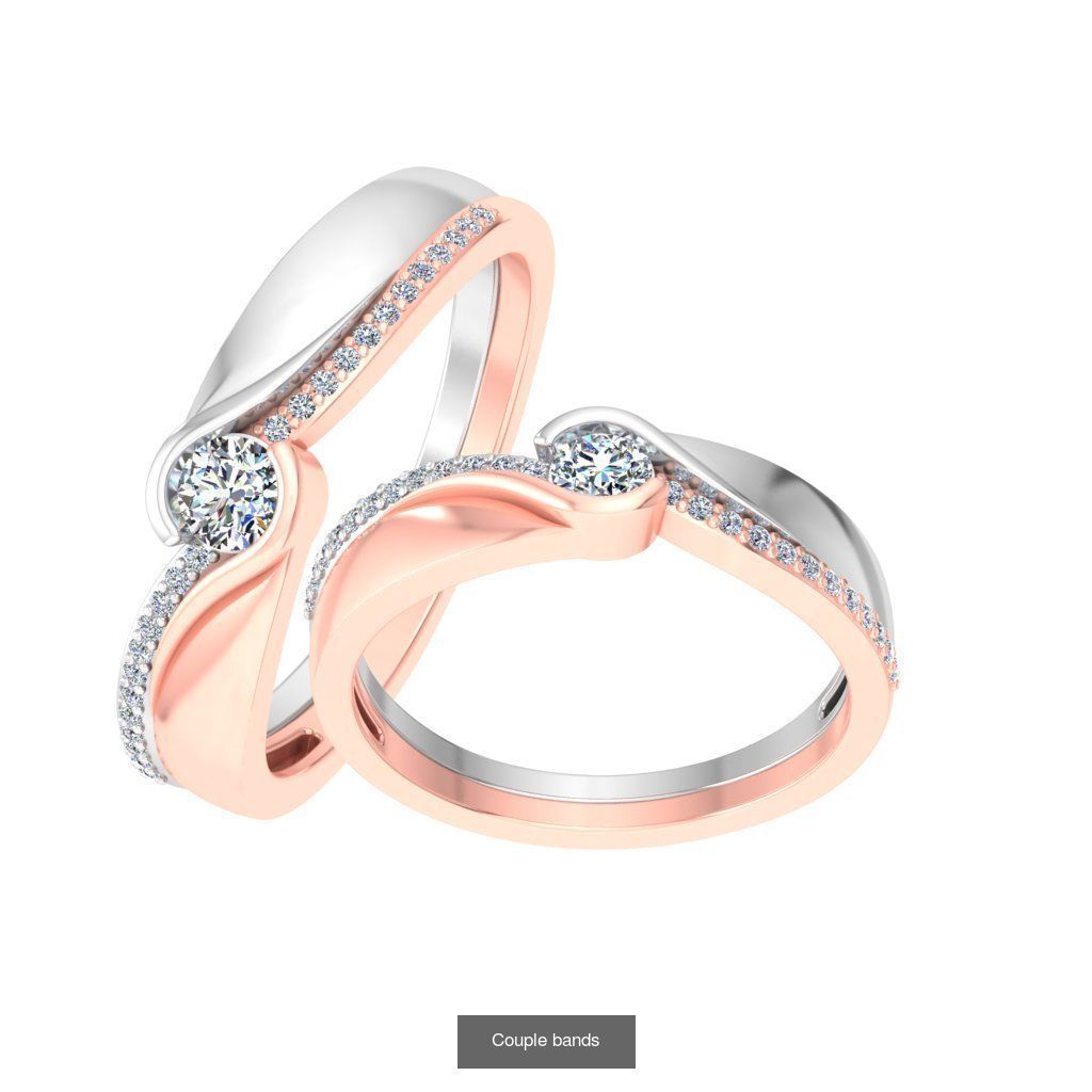 Pack 62 Couple Bands 3D Model Collection_67