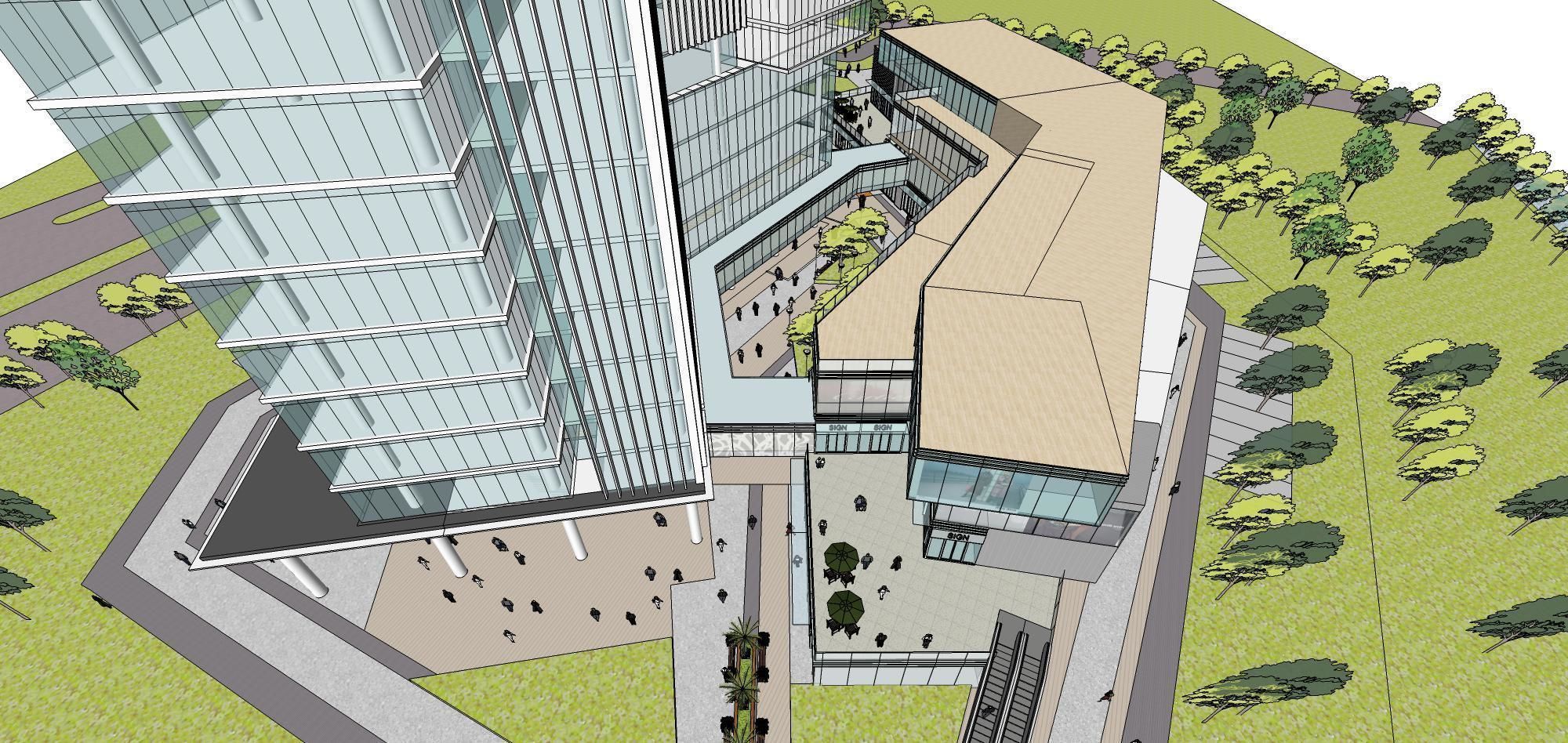 Sketchup Commercial Office Complex 254 3D model_19