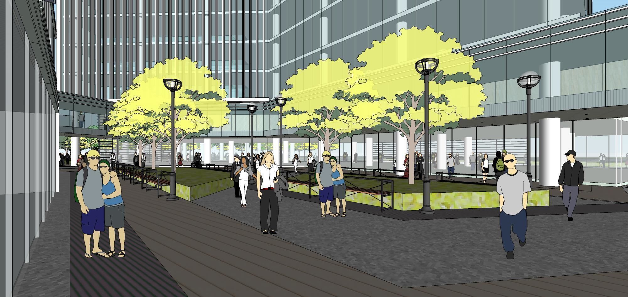 Sketchup Commercial Office Complex 254 3D model_4