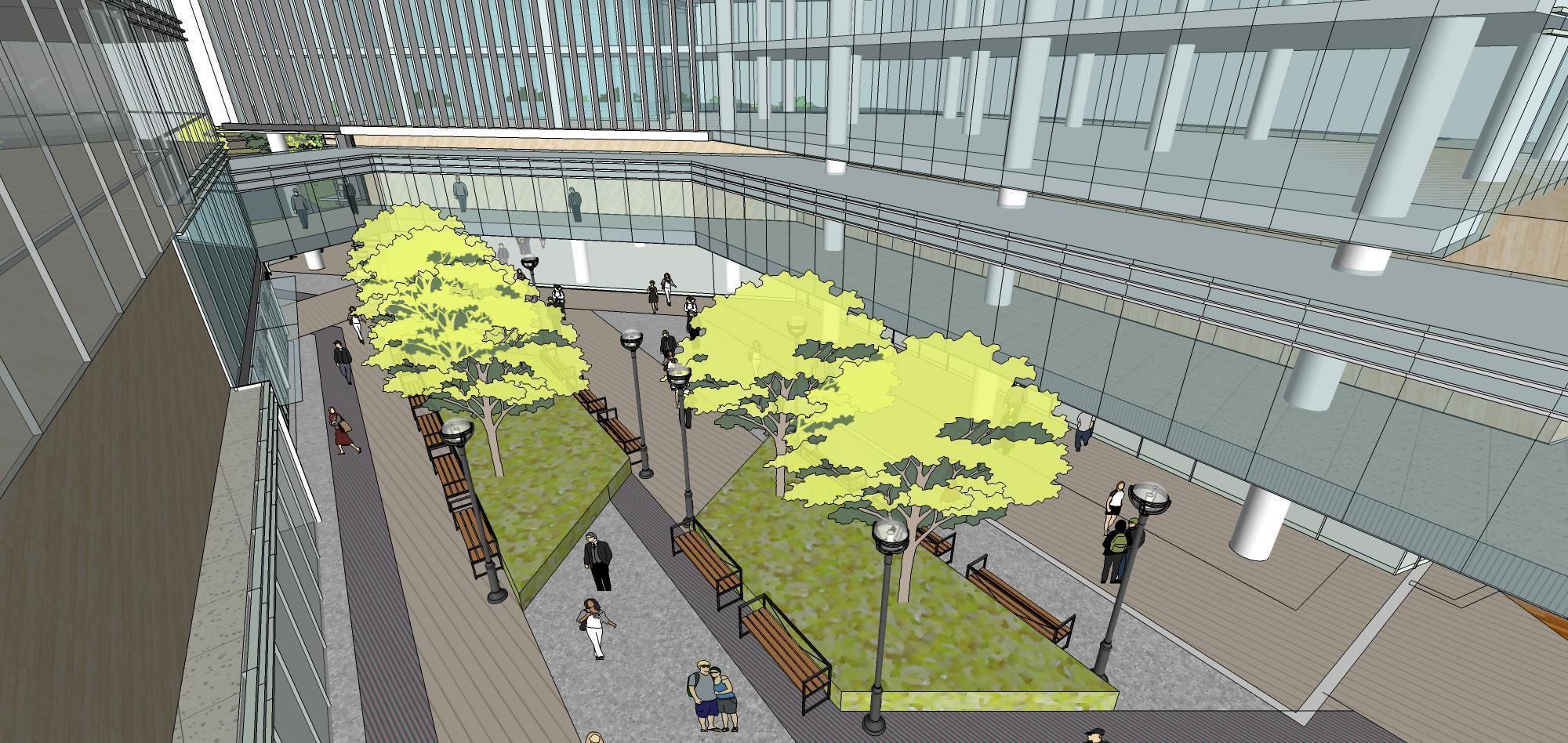 Sketchup Commercial Office Complex 254 3D model_18