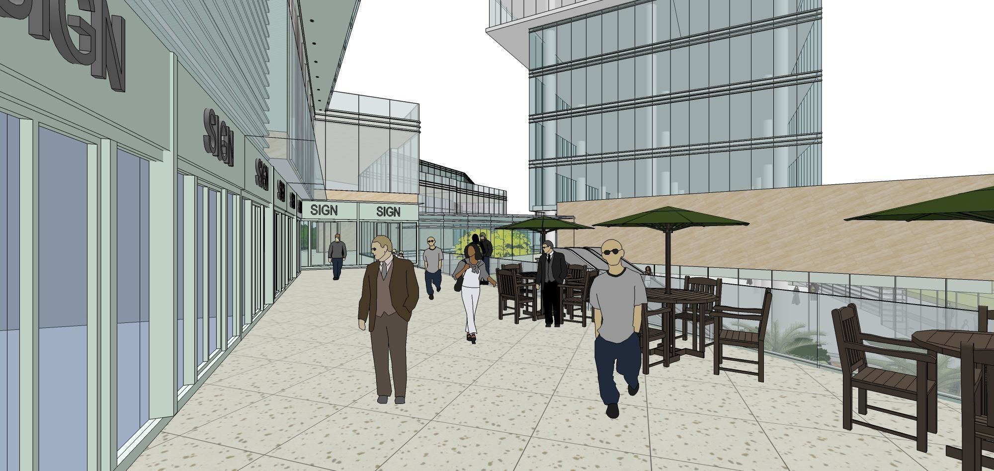 Sketchup Commercial Office Complex 254 3D model_9