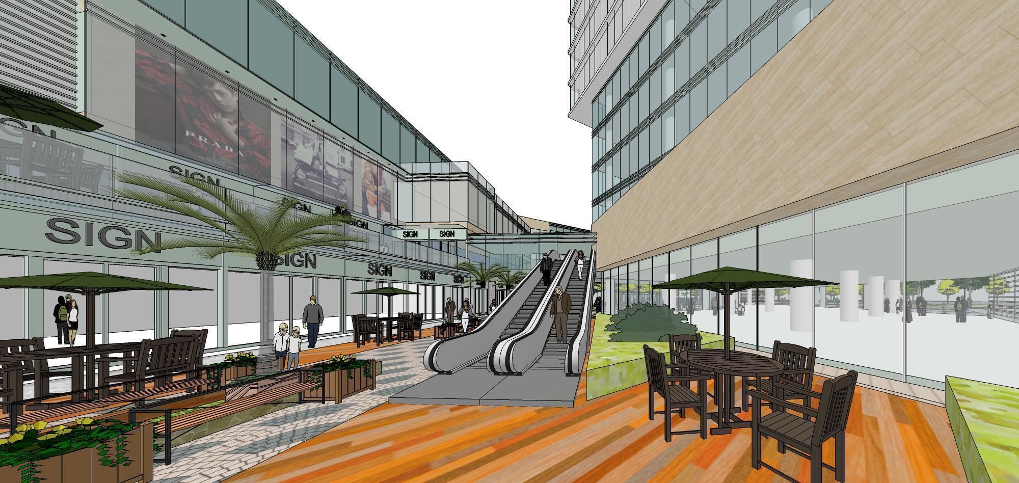 Sketchup Commercial Office Complex 254 3D model_8