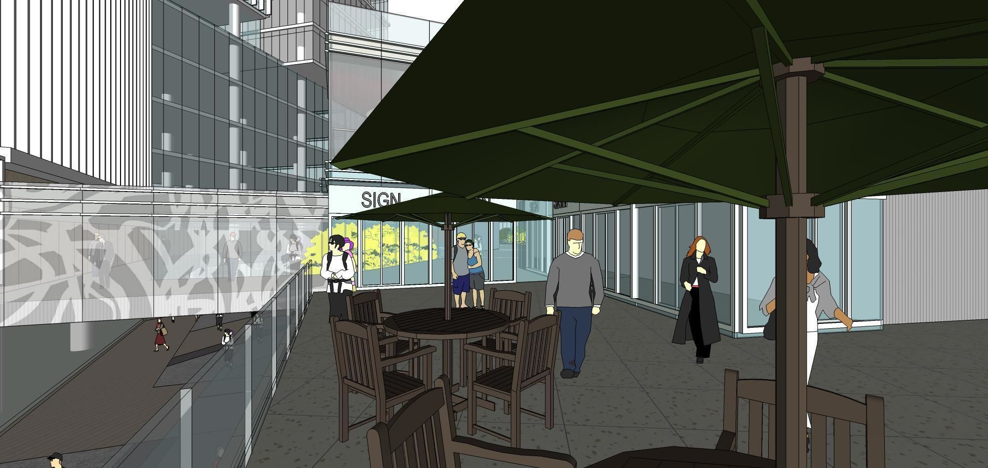 Sketchup Commercial Office Complex 254 3D model_10