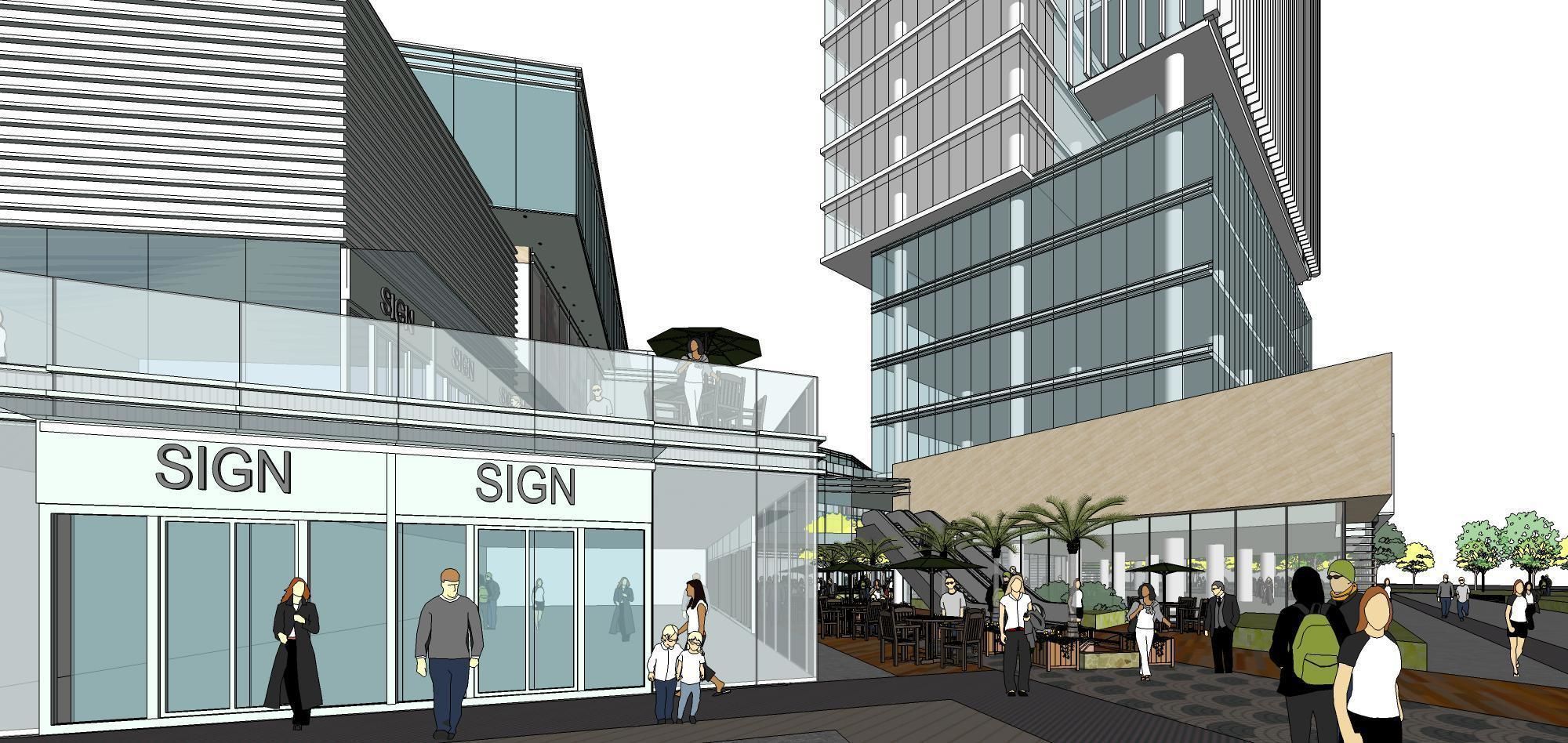 Sketchup Commercial Office Complex 254 3D model_12