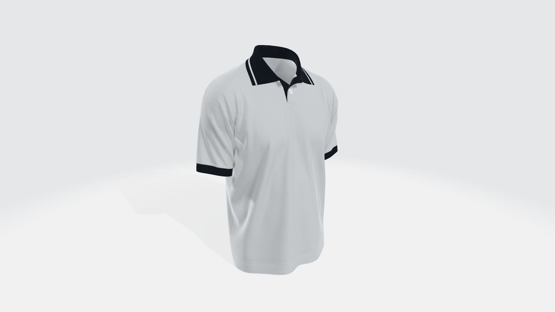 Polo Shirt 2 3D model_10