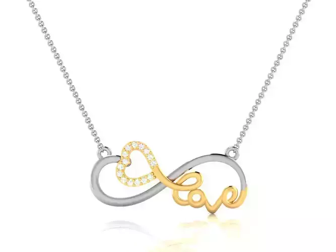 Women Heart Pendant 3dm STL OBJ FBX Render Details