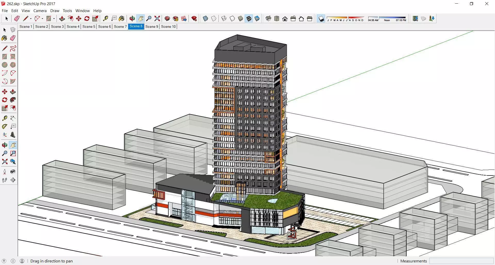 Sketchup Building 262 3D model | CGTrader