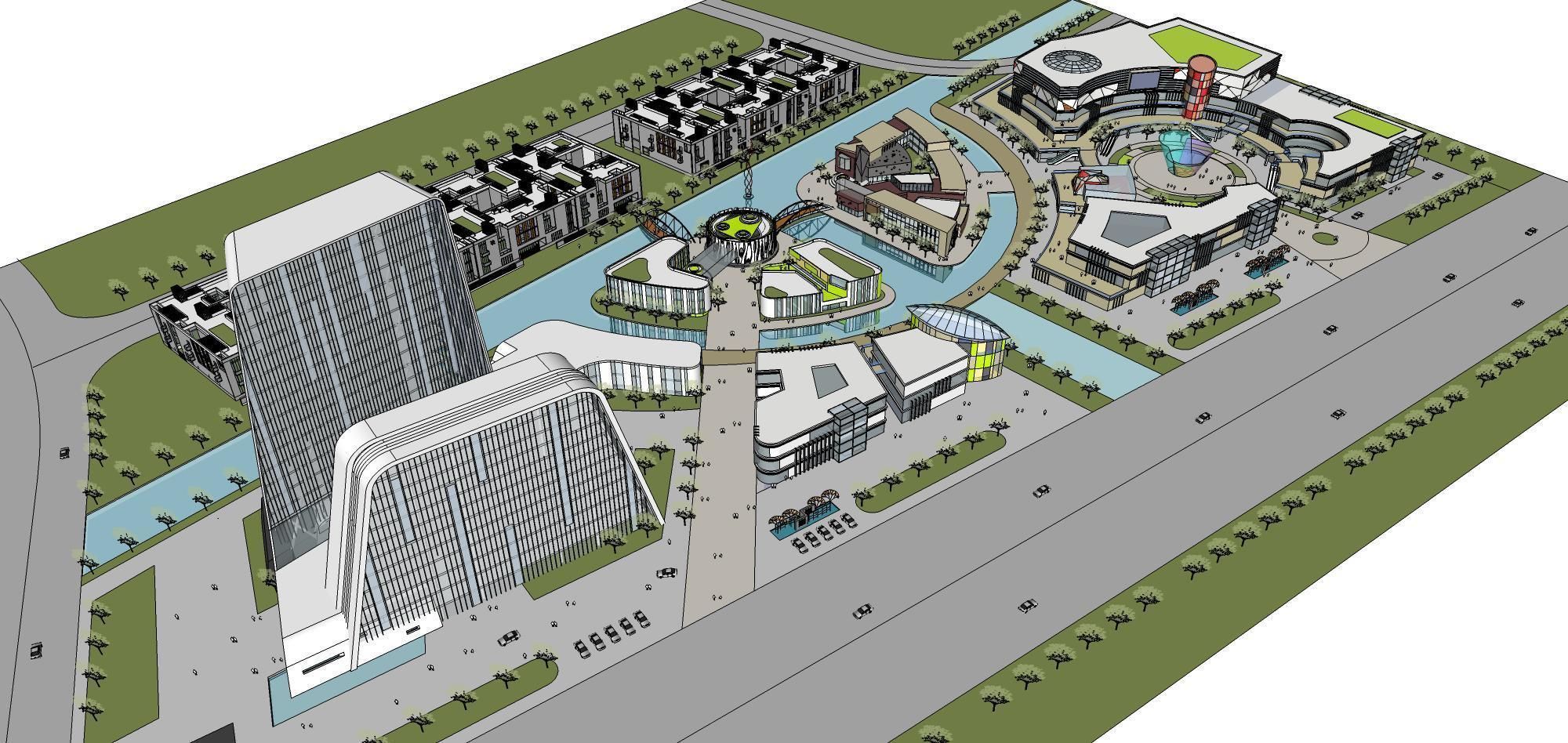 Sketchup Complex 266 3D model_7