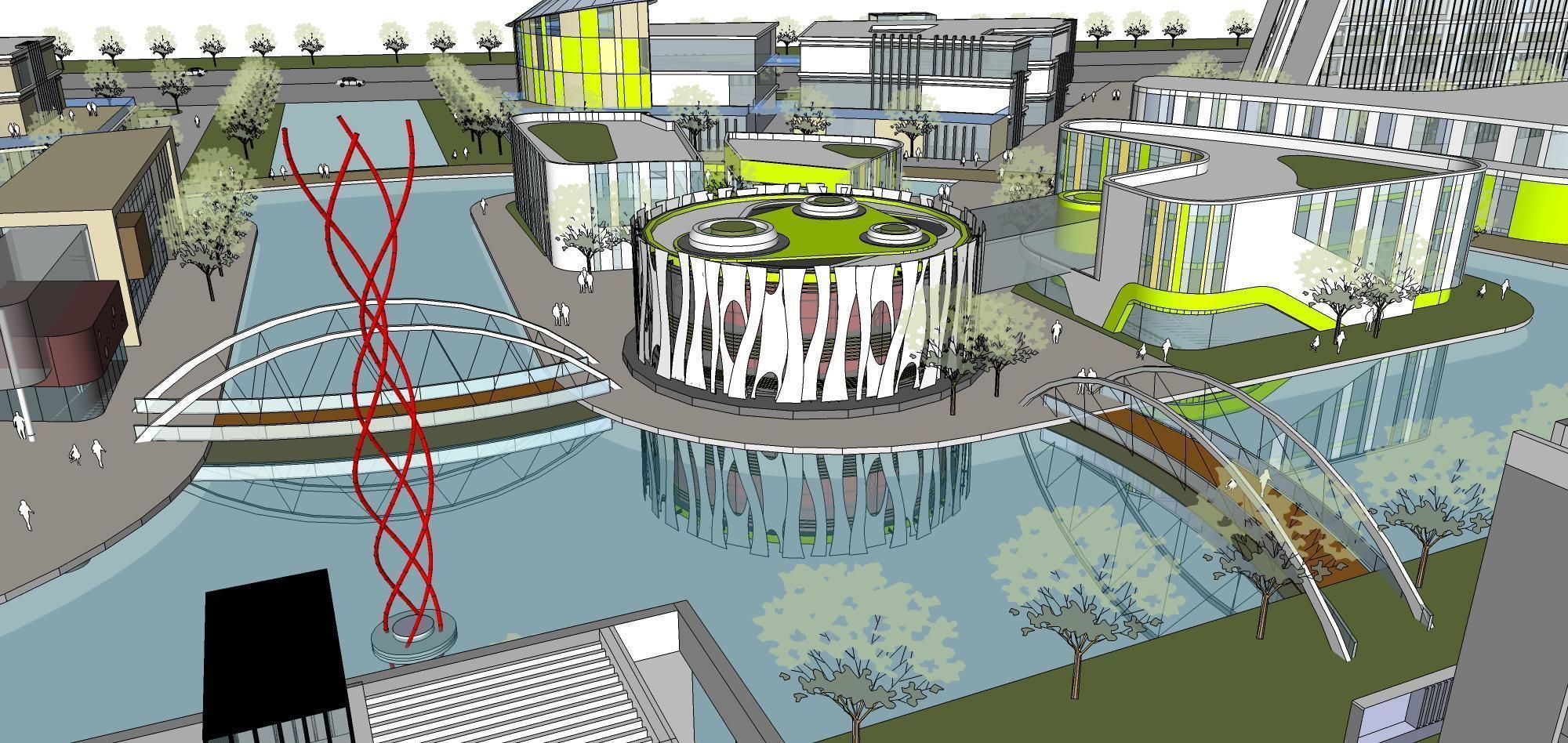 Sketchup Complex 266 3D model_10