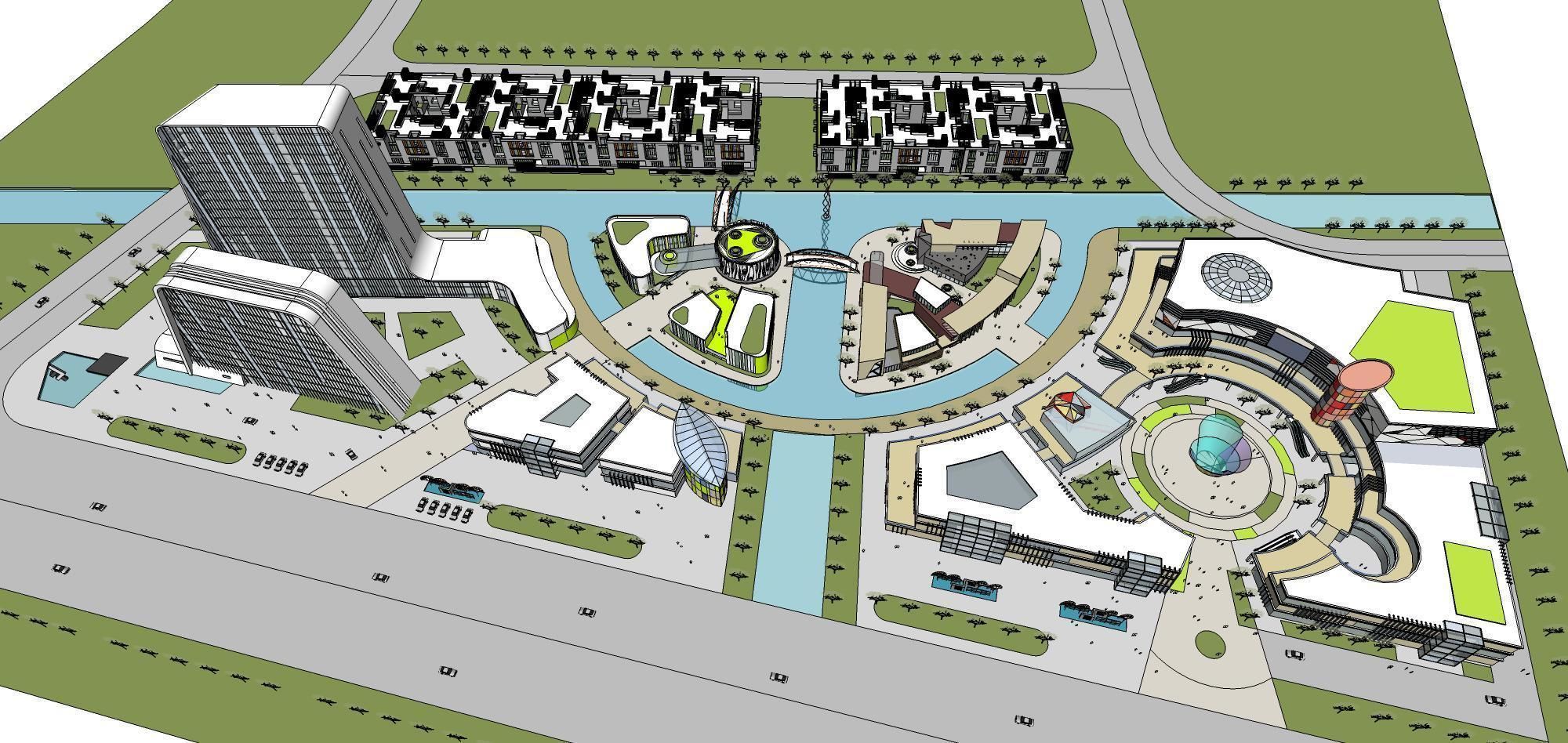 Sketchup Complex 266 3D model_27