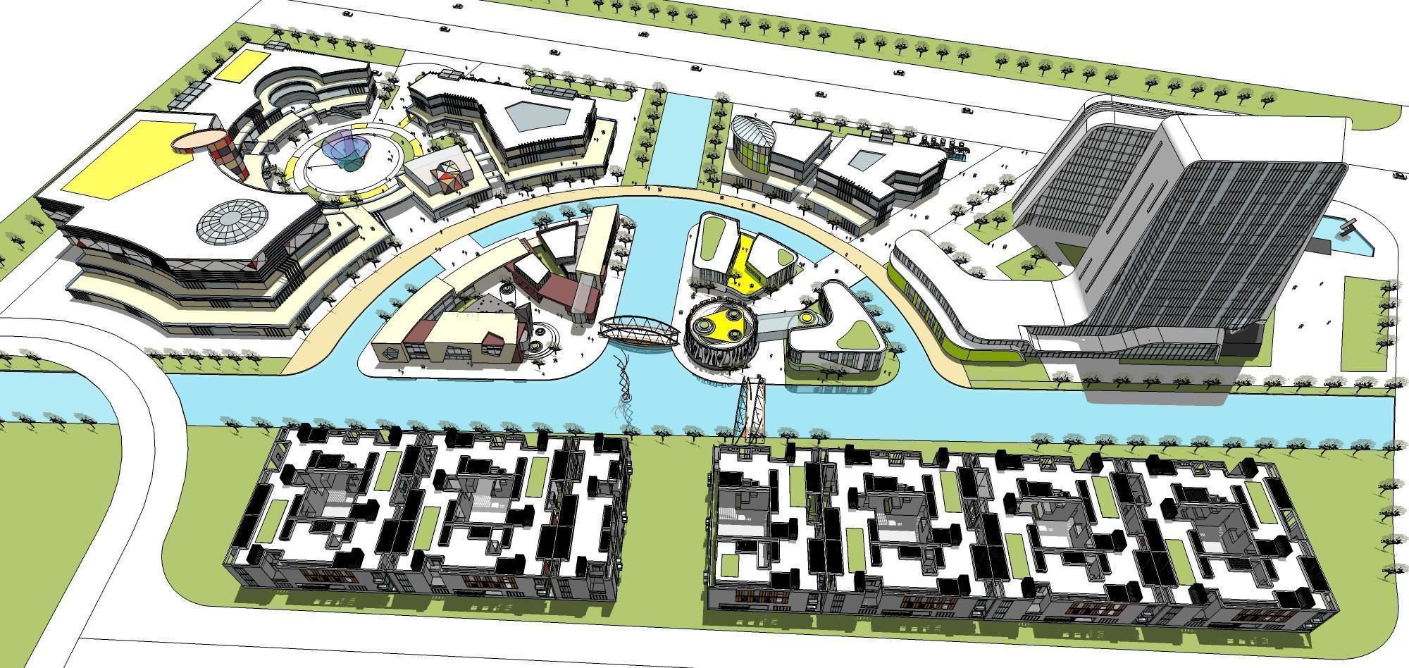 Sketchup Complex 266 3D model_28