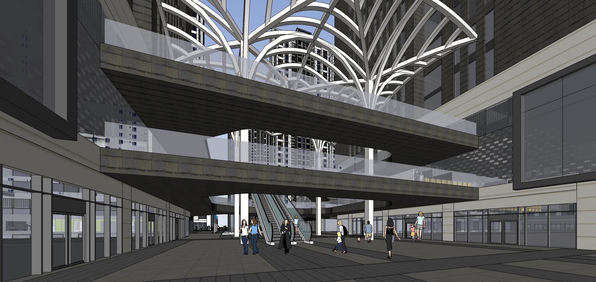 Sketchup Commercial Office Complex 267 3D model_8