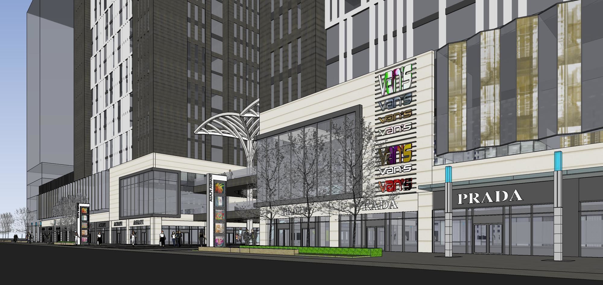 Sketchup Commercial Office Complex 267 3D model_5