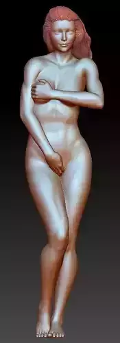 Sexy Nudity Girl High detail Model