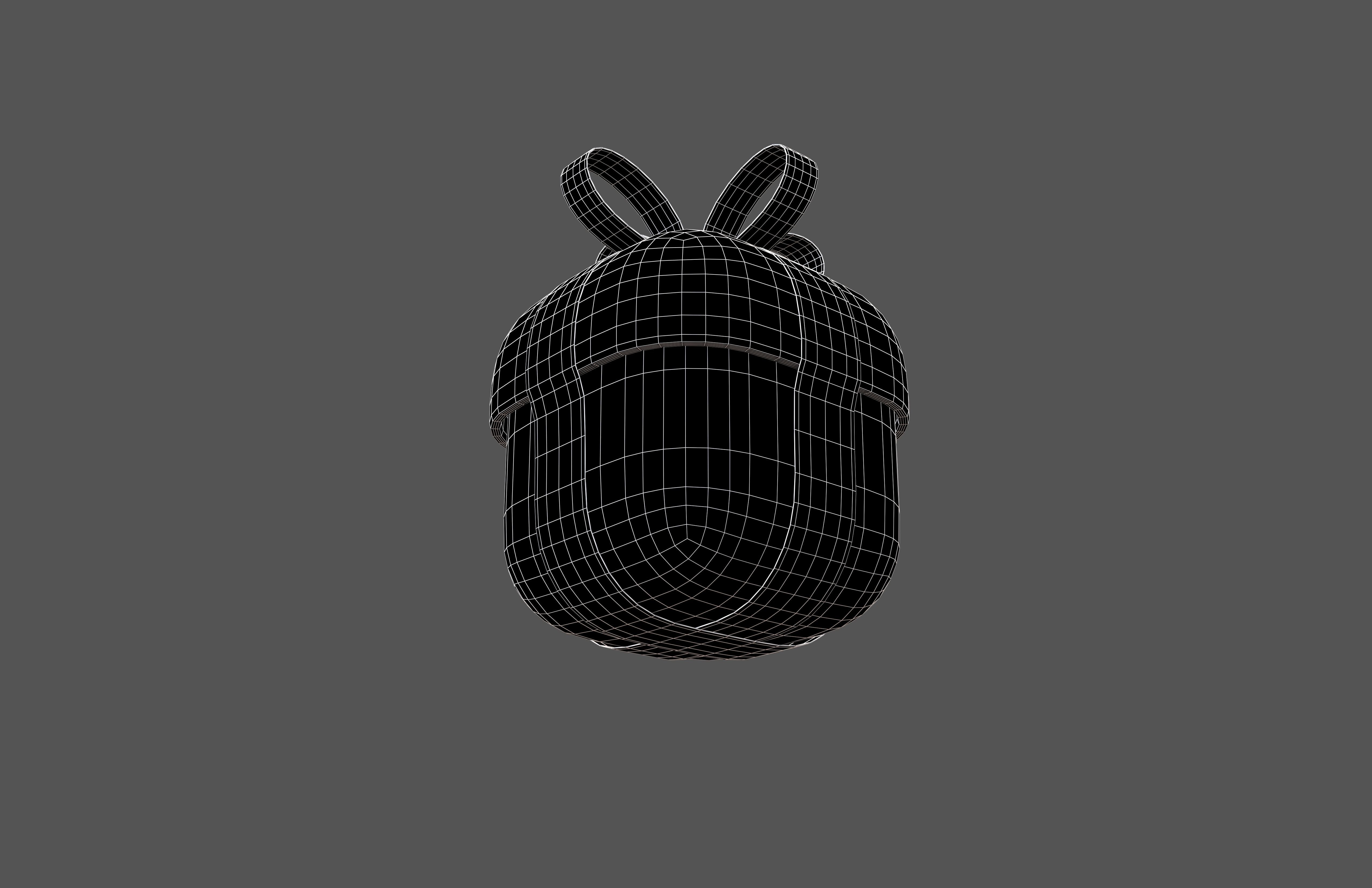 Giftbox v1 004 Low-poly 3D model_7