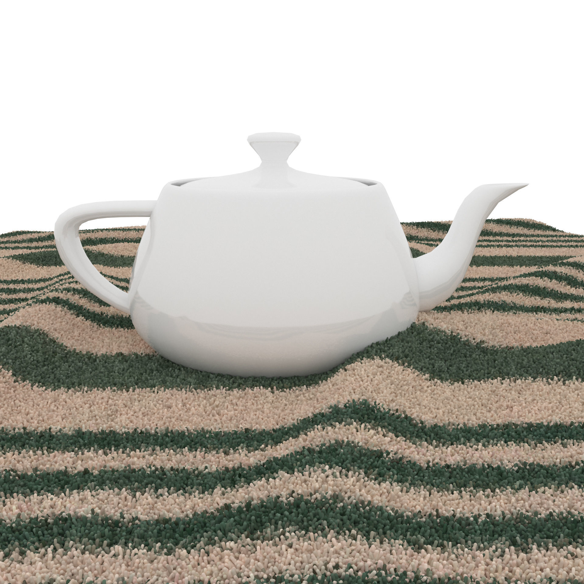 Rugs No 649 Low-poly 3D model_8