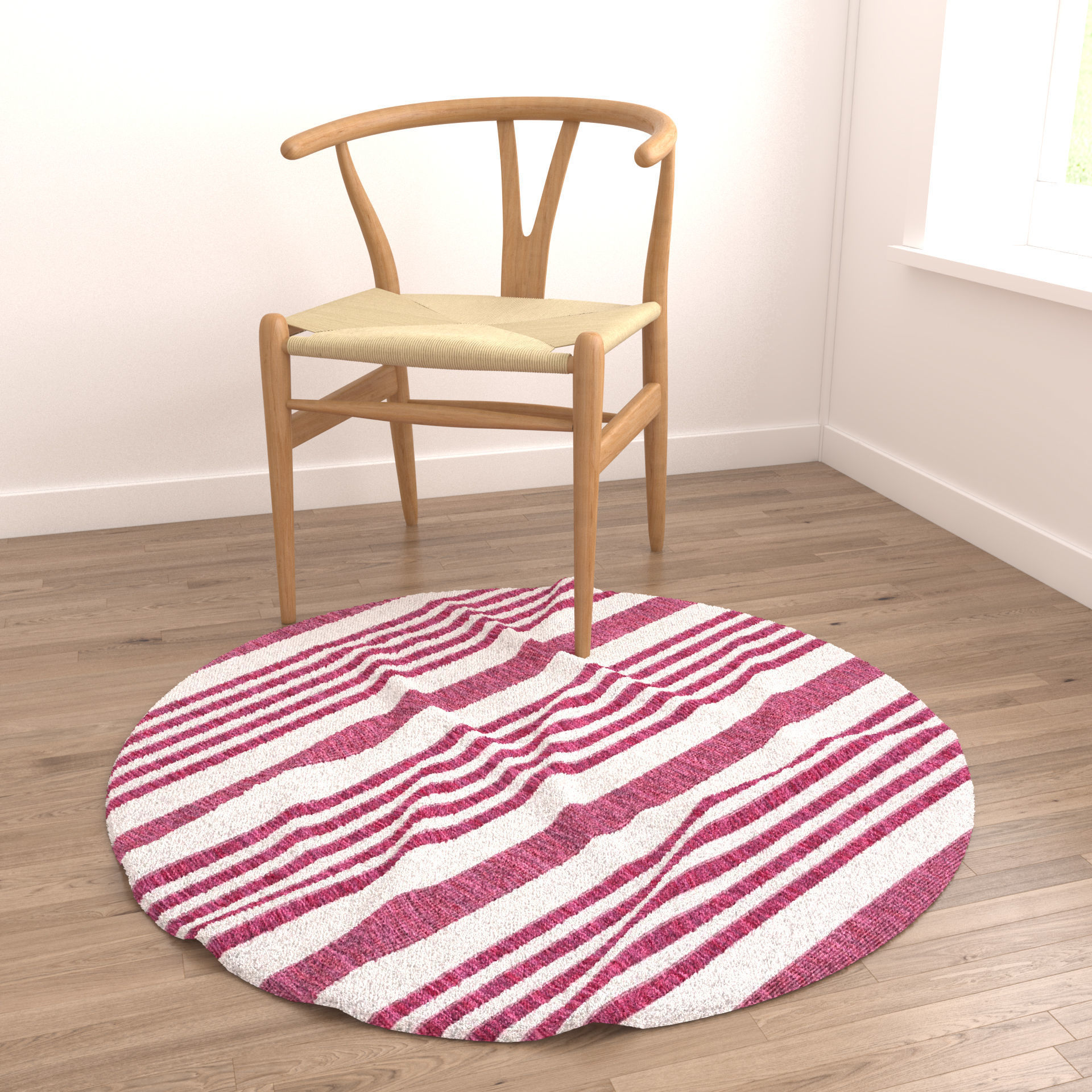 Rugs No 649 Low-poly 3D model_3