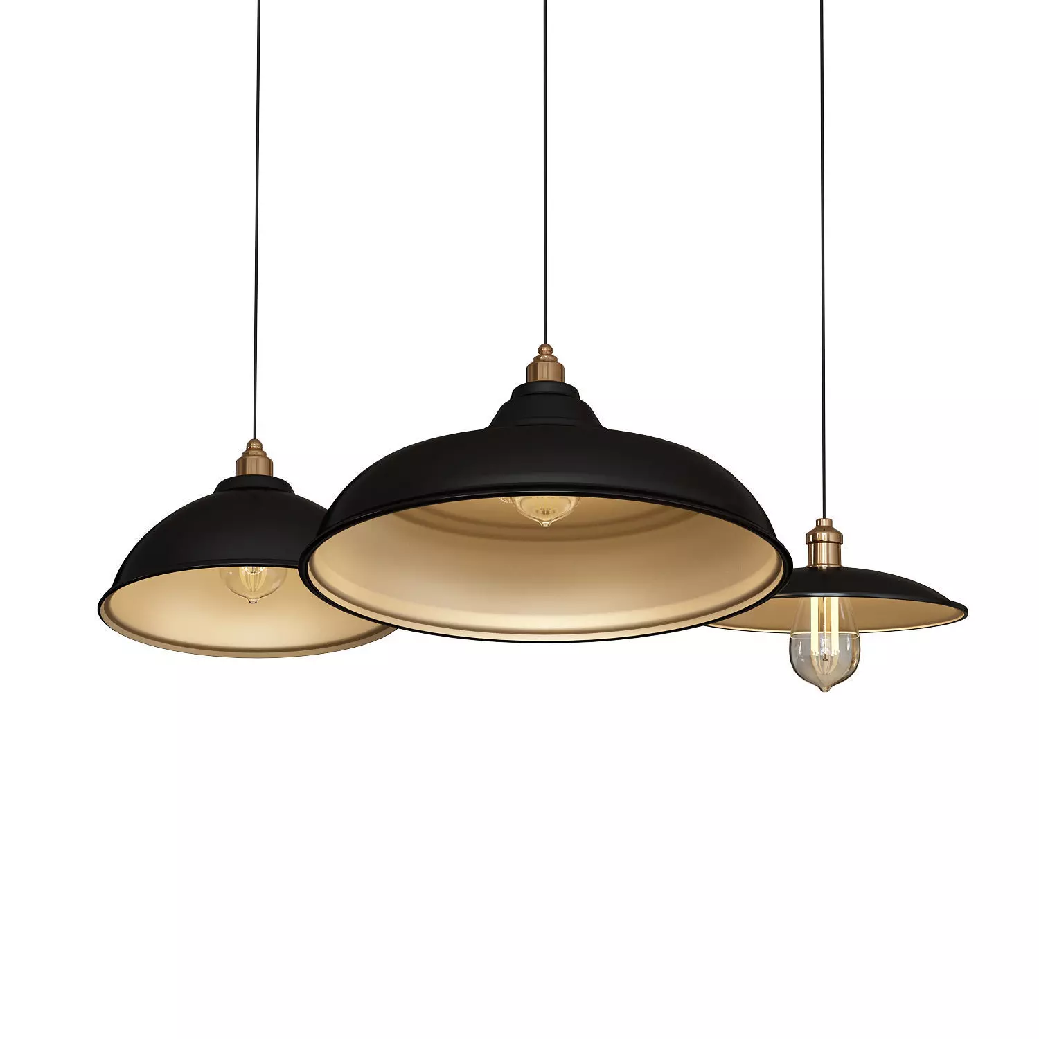 Multi-Light Low-poly 3D model_0