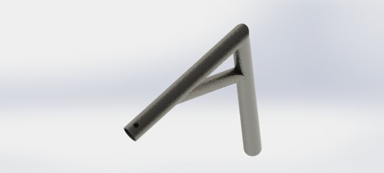 liftingg support Low-poly 3D model_2