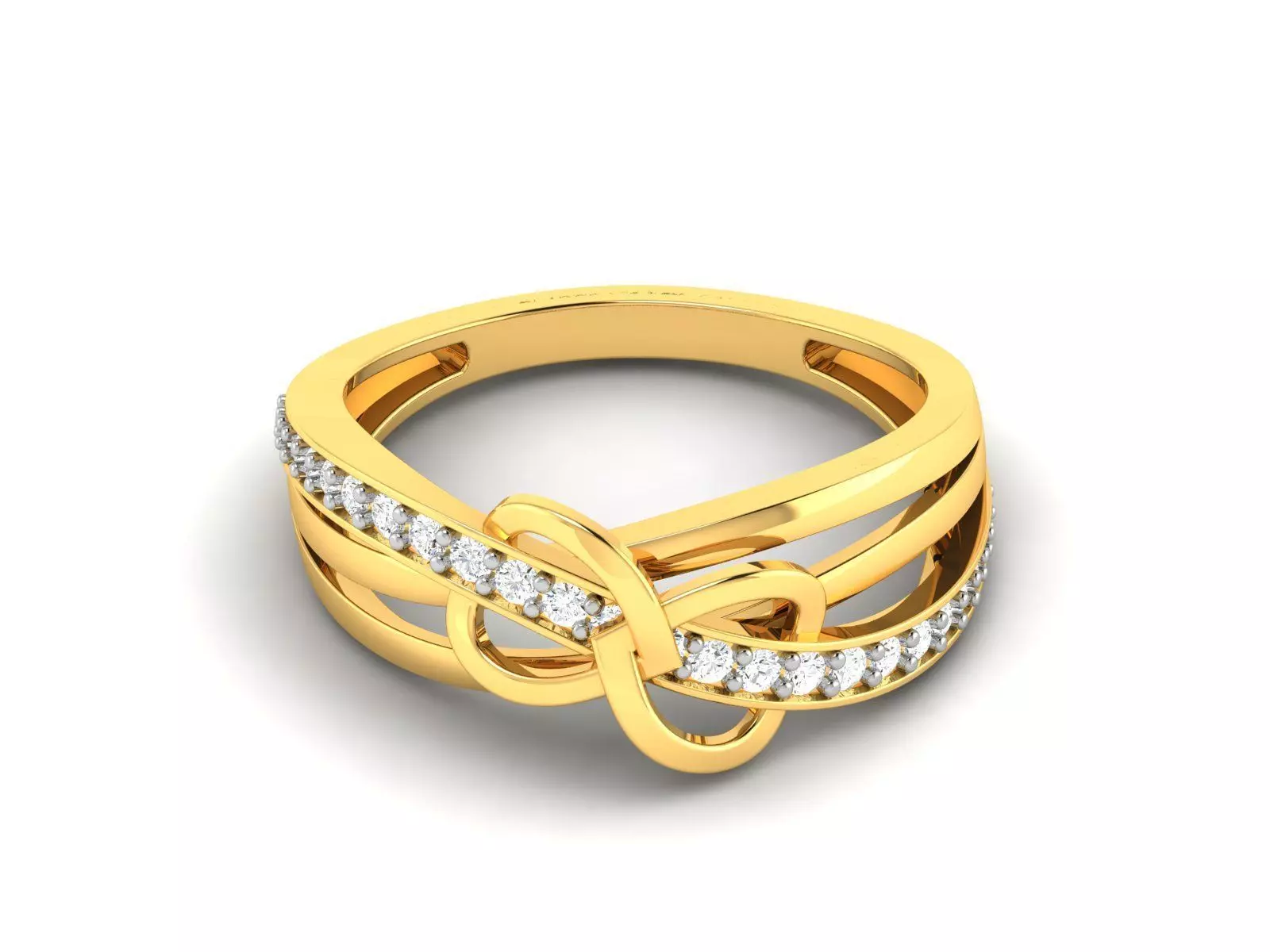 Women Heart Ring 3dm STL OBJ FBX Render Details 3D print model_0