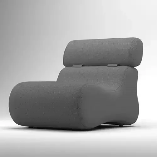 Club-armchair-black lounge chair