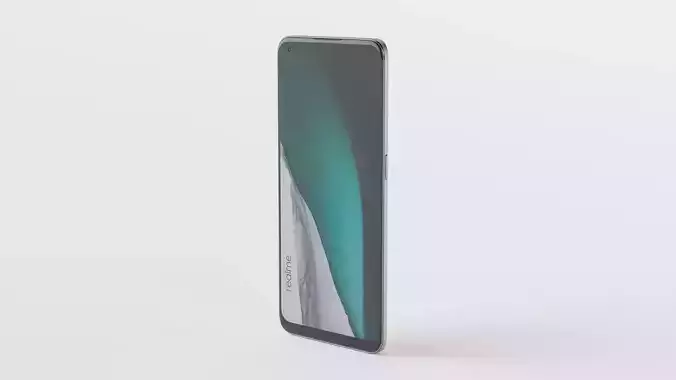 REALME 9 huawei pro in gold 3D model