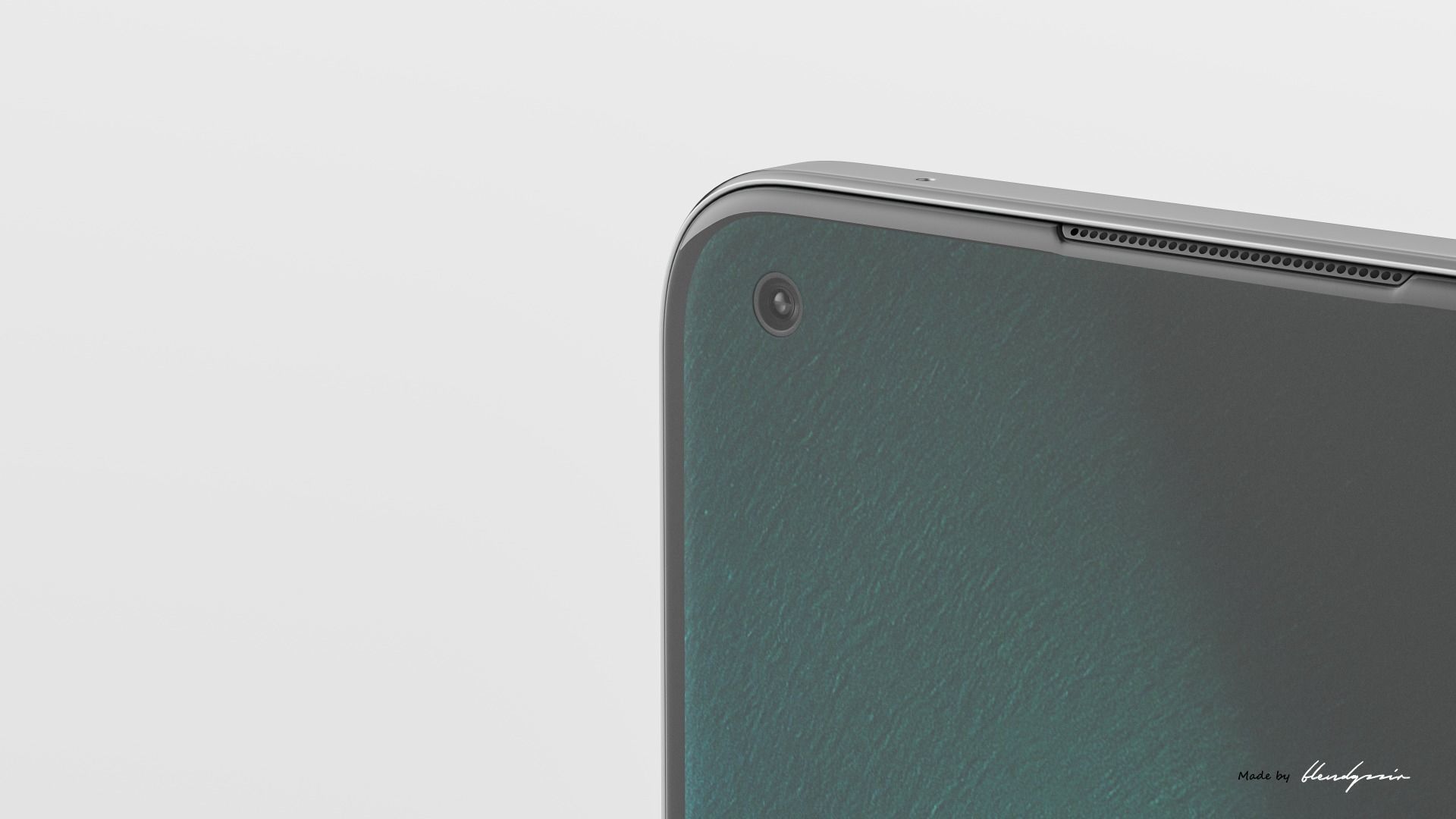 REALME 9 huawei pro in gold 3D model_3