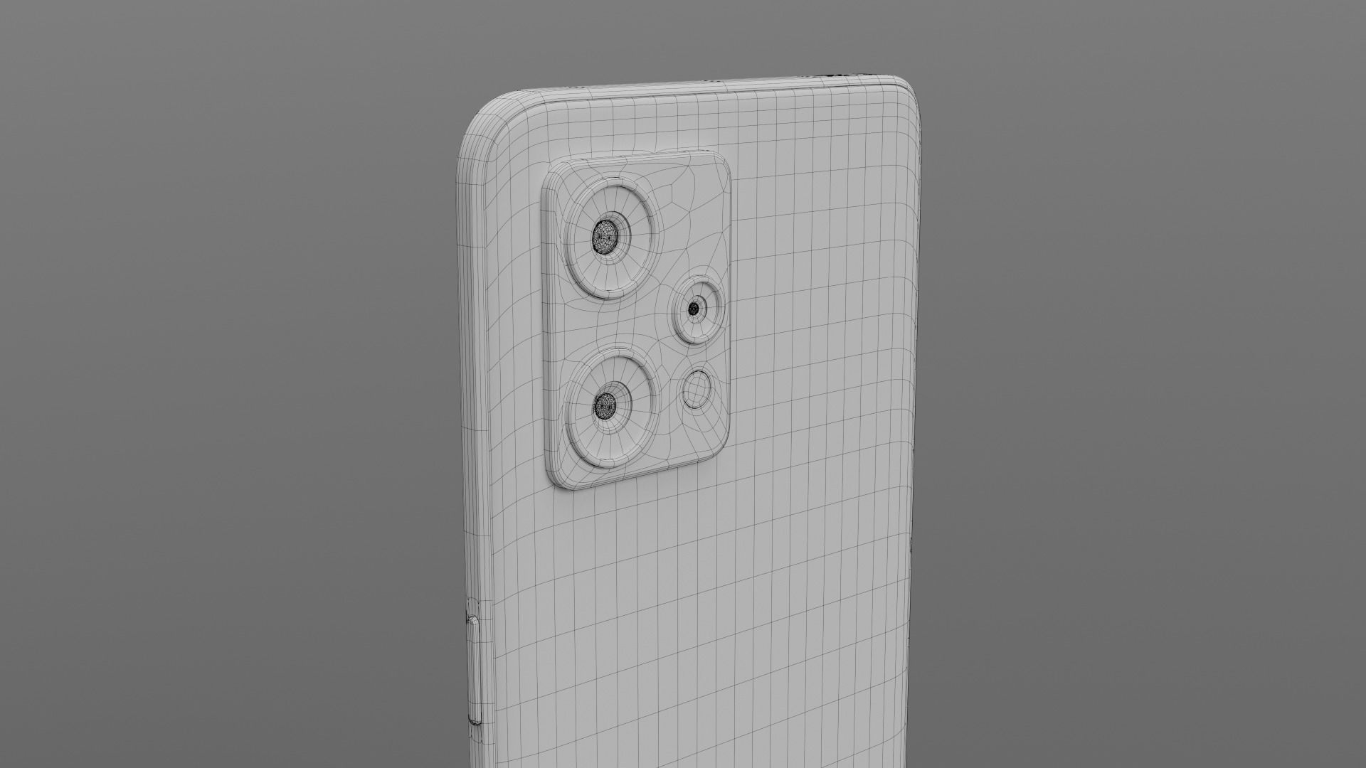 REALME 9 huawei pro in gold 3D model_21