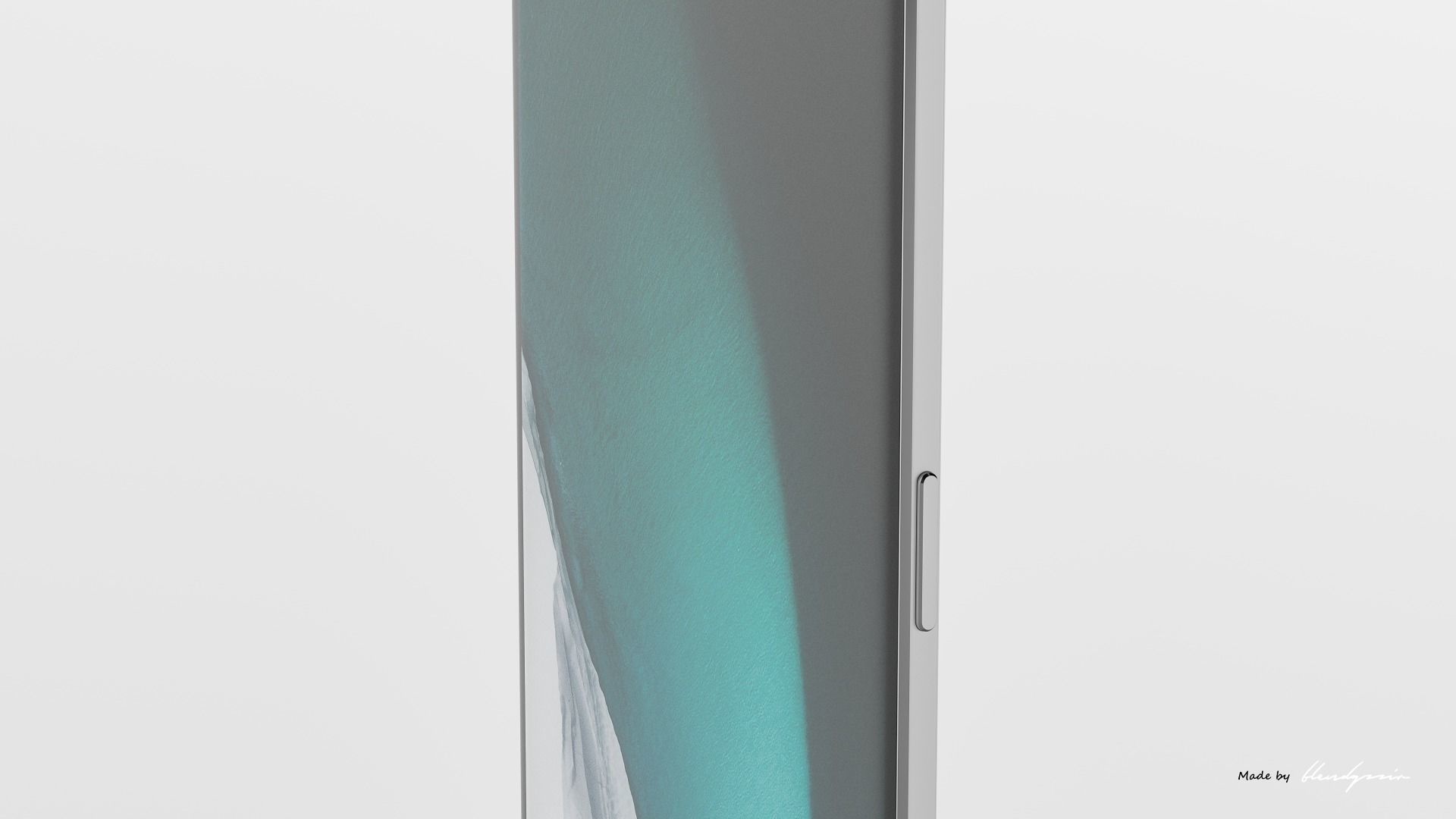 REALME 9 huawei pro in gold 3D model_2