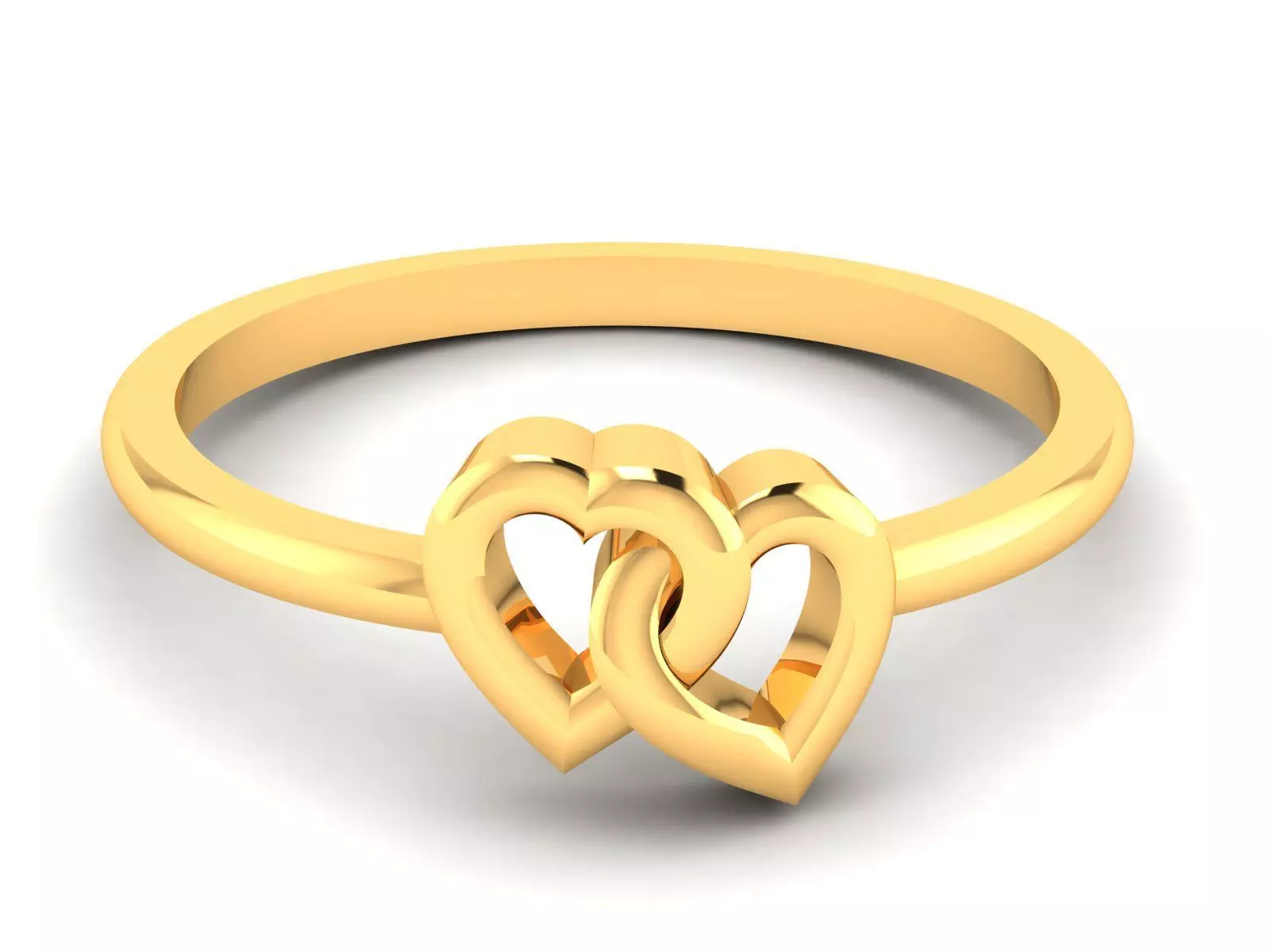 Women Heart Ring 3dm STL OBJ FBX Render Details 3D print model_0