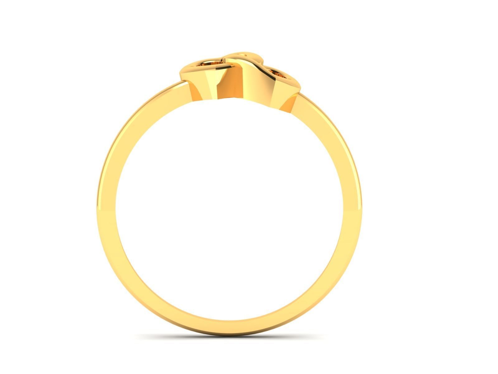 Women Heart Ring 3dm STL OBJ FBX Render Details 3D print model_5
