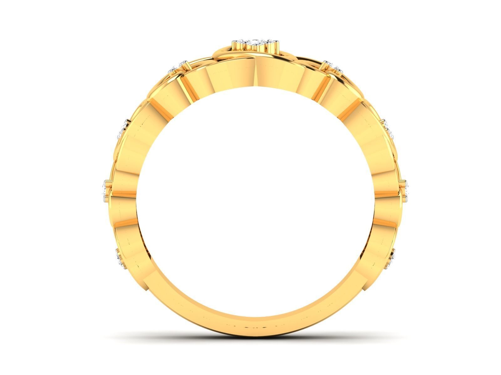 Women Heart Ring 3dm STL OBJ FBX Render Details 3D print model_5