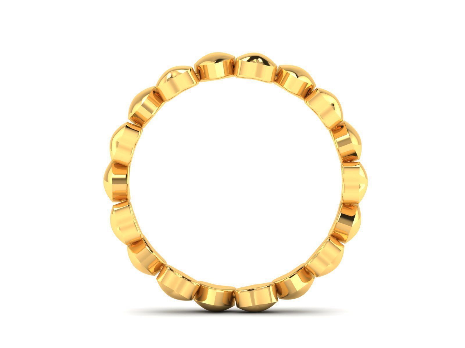 Women Heart Ring 3dm STL OBJ FBX Render Details 3D print model_3