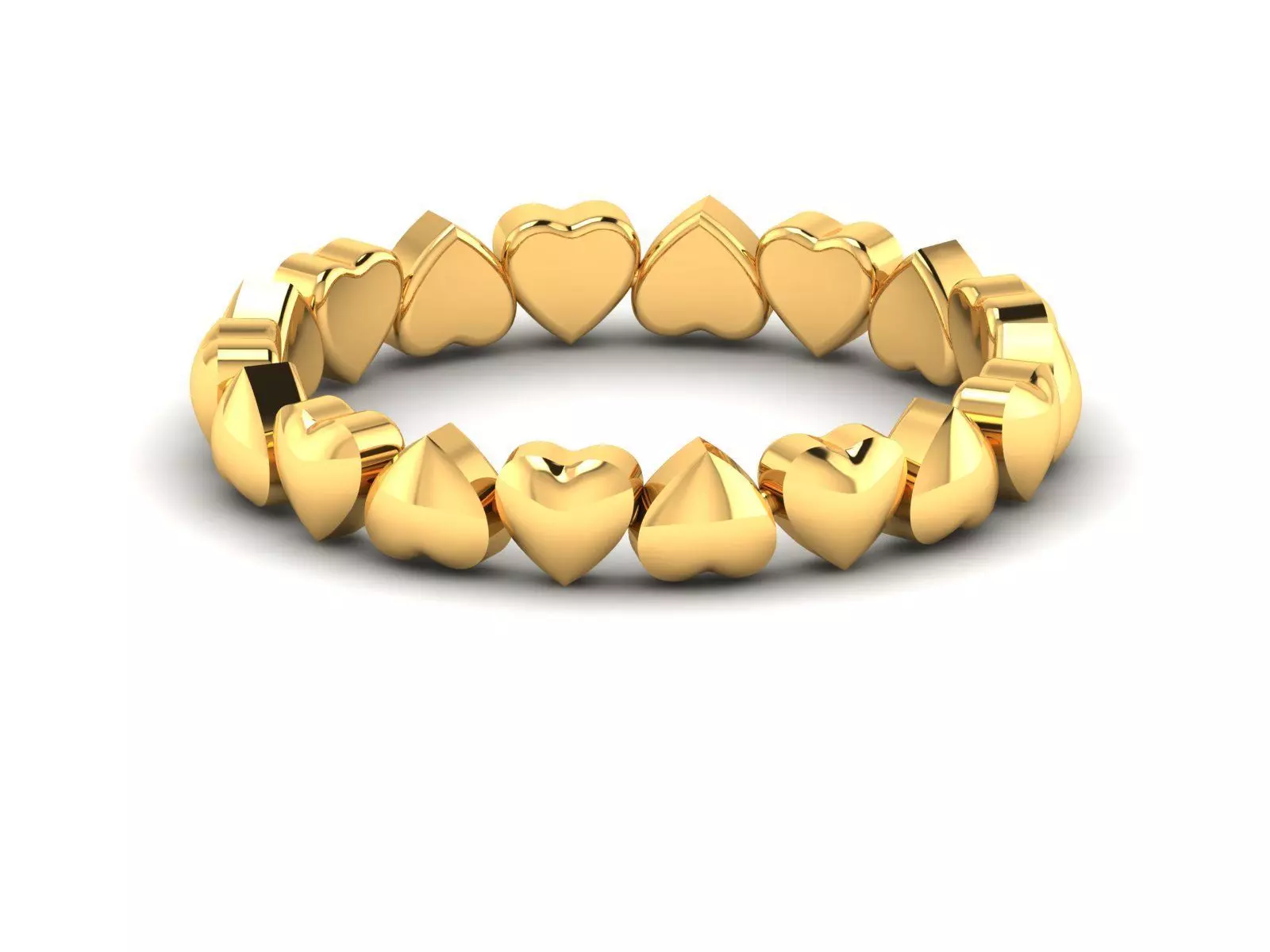 Women Heart Ring 3dm STL OBJ FBX Render Details 3D print model_0