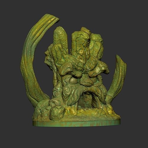 Fish tank decor 3d print Model 3D print model