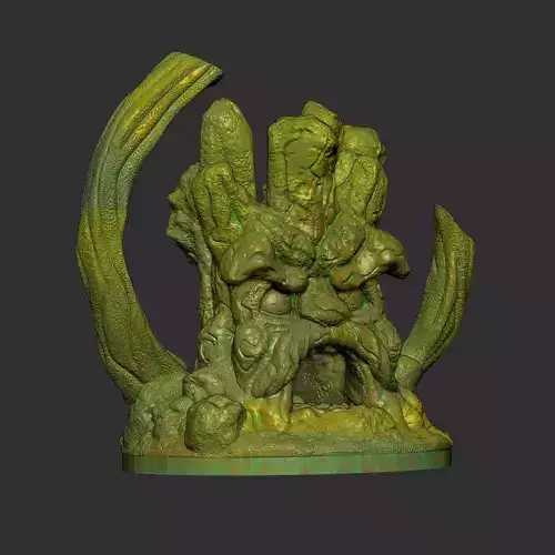 Fish tank decor 3d print Model 3D print model