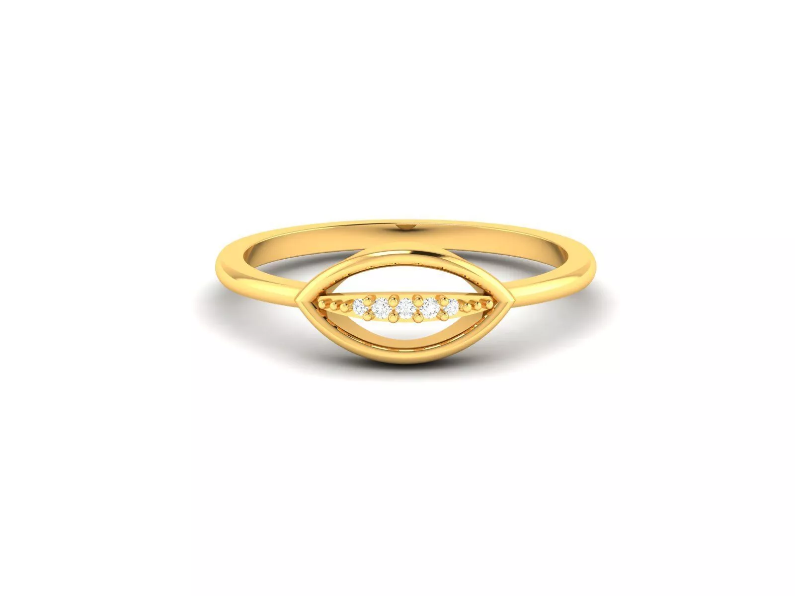 Solitaire Women Engagement Ring 3dm STl OBJ FBX Render 3D print model