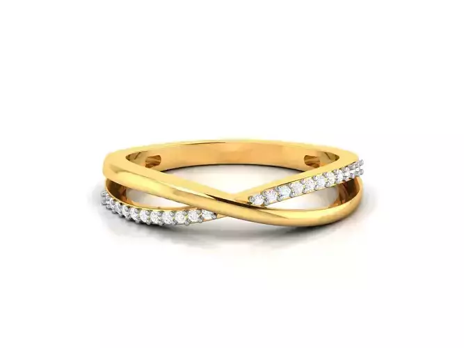 Solitaire Women Engagement Ring 3dm STl OBJ FBX Render