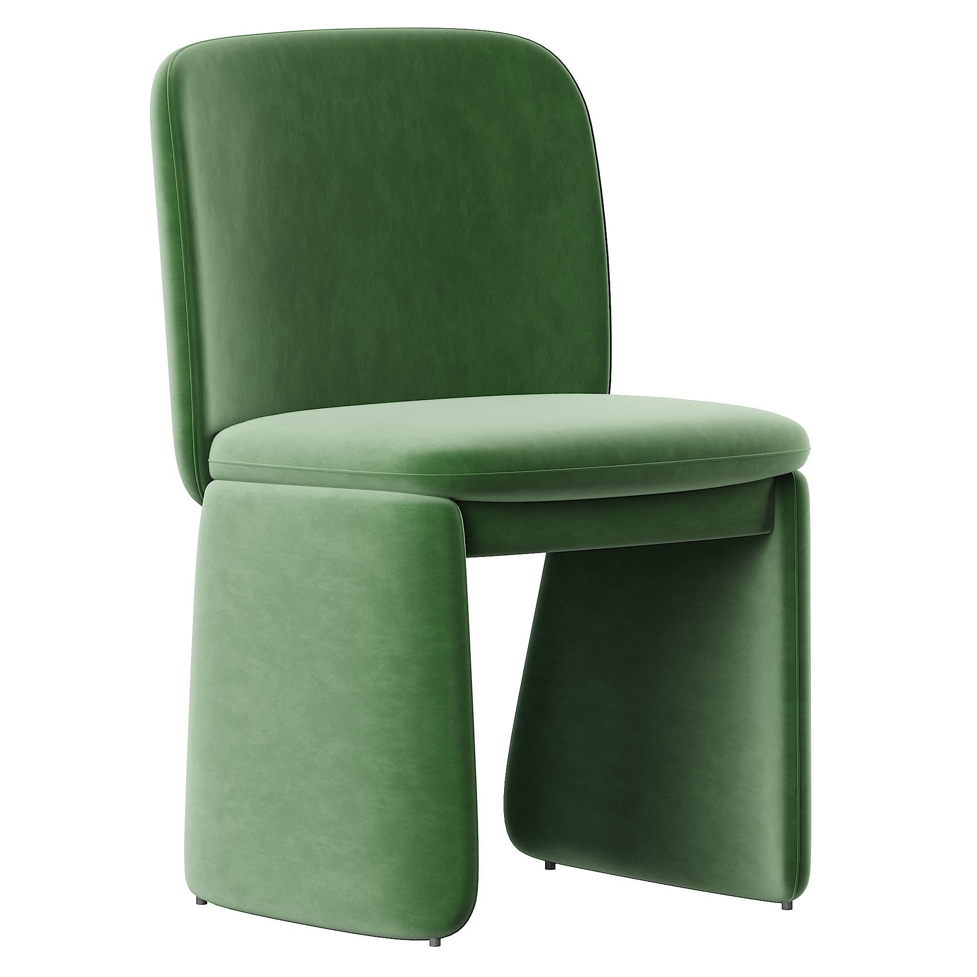 Evie Dining Chair 3D model_5