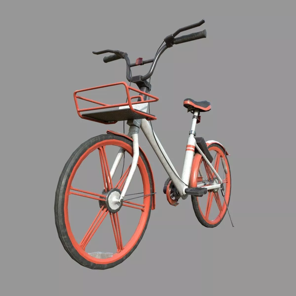 bike Bicycle Low-poly 3D model