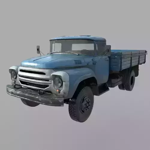 blue truck 