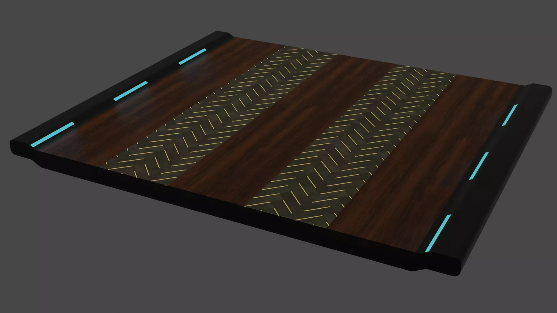 Sci-Fi Contemporary Bridge Free 3D model_0