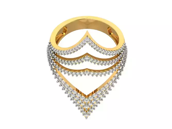 Engagement Wedding Ring 3dm STl OBJ FBX Render Details 3D print model