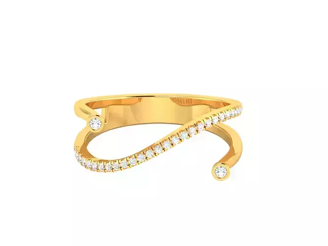 Engagement Wedding Ring 3dm STl OBJ FBX Render Details 3D print model