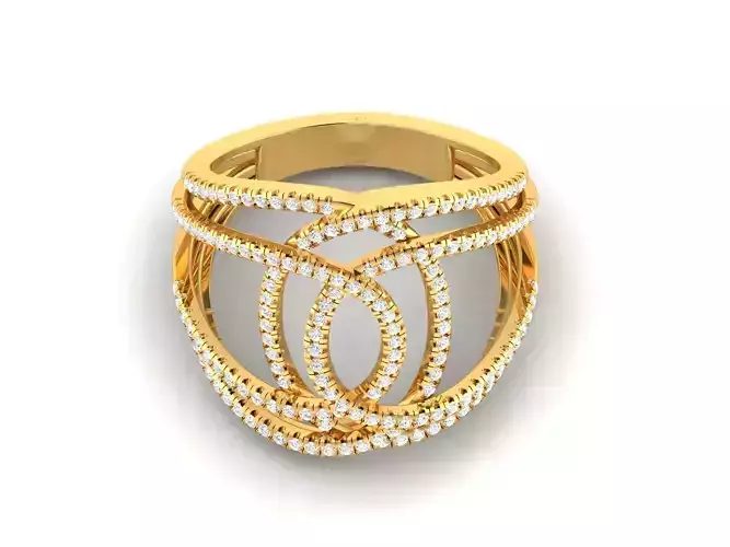 Engagement Wedding Ring 3dm STl OBJ FBX Render Details 3D print model